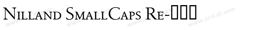 Nilland SmallCaps Re字体转换